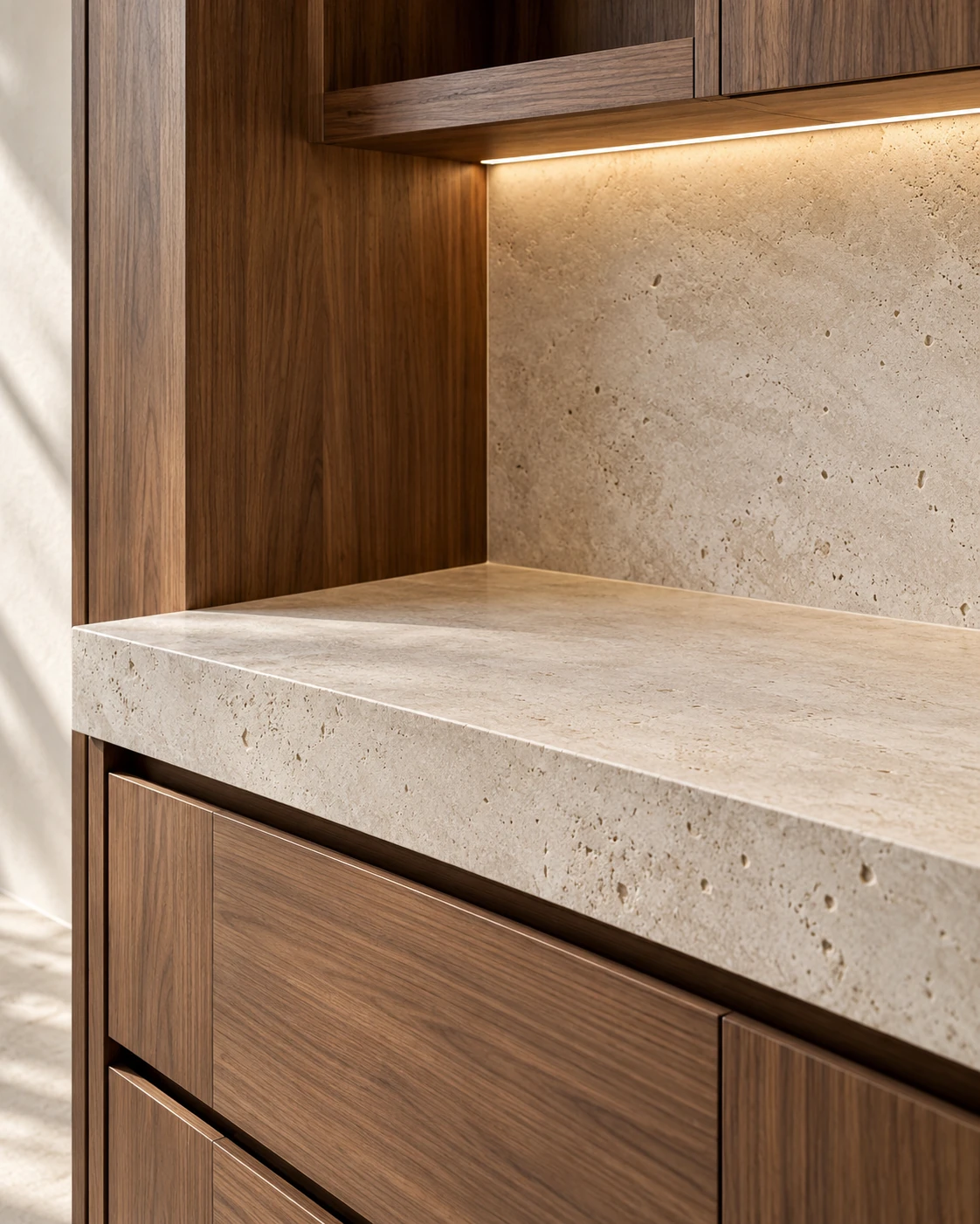 A joinery image inspiration from a residential project in Bahrain